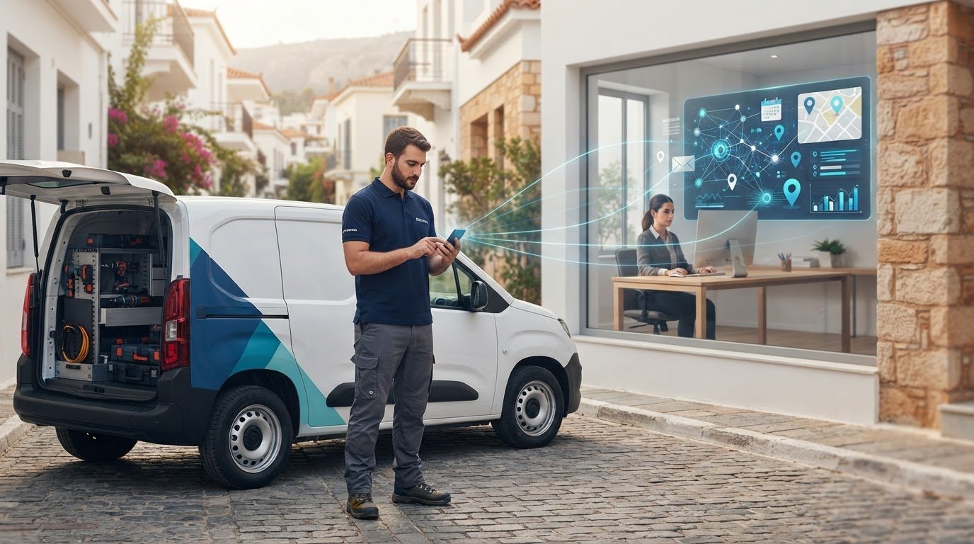 Field service management software στην Ελλάδα για μικρές επιχειρήσεις